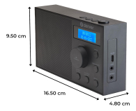 Denver Kompaktowe radio Denver DAB-51B czarne - 1535047 - zdjęcie 2